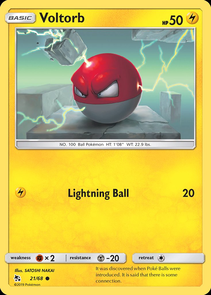 Voltorb - Hidden Fates (Common) [HIF-21] Main image
