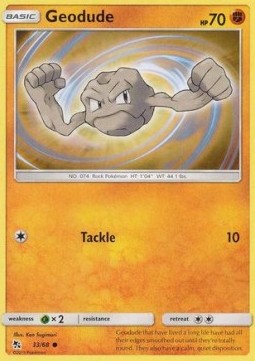 Geodude - Hidden Fates (Common) [HIF-33] Hover Image