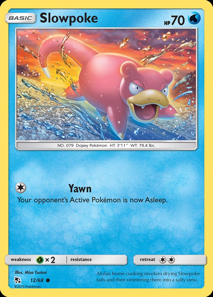 Slowpoke - Hidden Fates (Common) [HIF-12] Main image