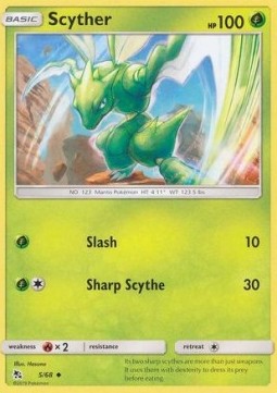 Scyther - Hidden Fates (Uncommon) [HIF-5] Imagen principal del producto