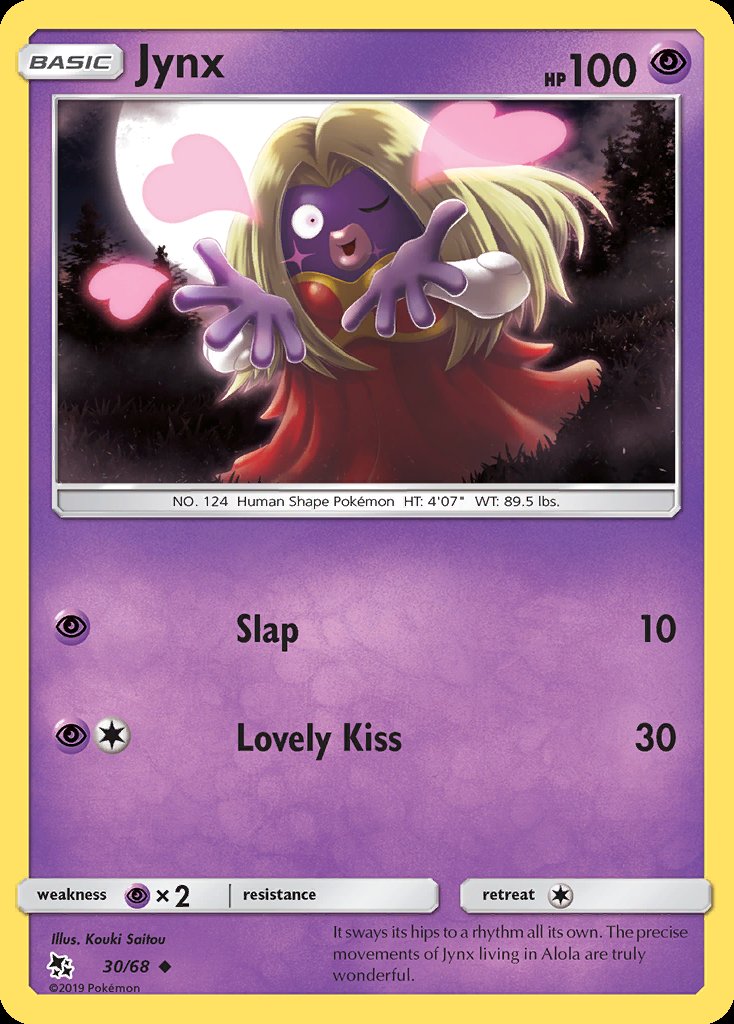 Jynx - Hidden Fates (Uncommon) [HIF-30] Main image
