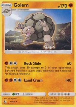 Golem - Hidden Fates (Rare) [HIF-35] Hover Image