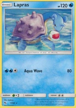 Lapras - Hidden Fates (Rare) [HIF-17] Hover Image