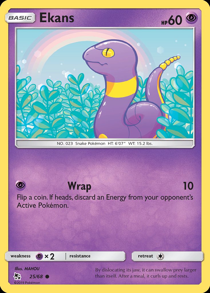 Ekans - Hidden Fates (Common) [HIF-25] Hoofdafbeelding