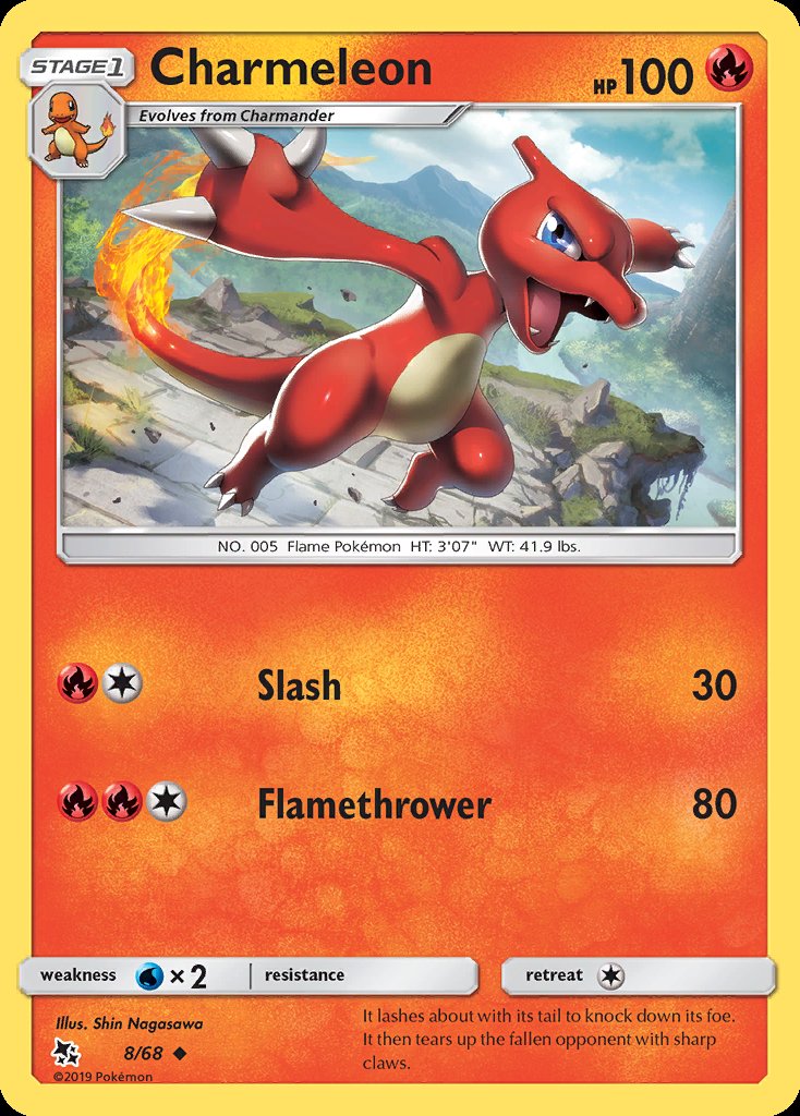 Charmeleon - Hidden Fates (Uncommon) [HIF-8] Main image