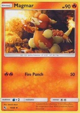 Magmar - Hidden Fates (Uncommon) [HIF-10] Imagen principal del producto
