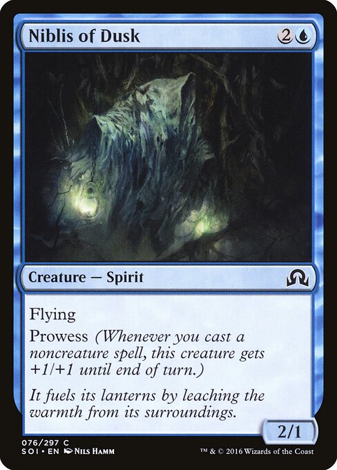 Niblis of Dusk – Shadows over Innistrad (SOI-76) Magic: The Gathering card