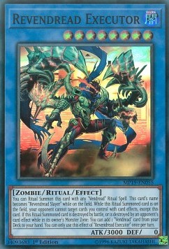 Revendread Executor - 2019 Gold Sarcophagus Tin Mega Pack (Super Rare) [MP19-055] Imagen principal del producto
