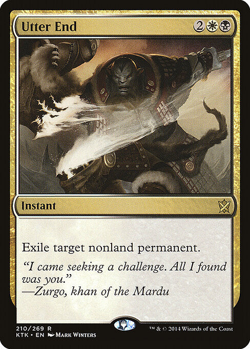 Utter End – Khans of Tarkir (KTK-210) Magic: The Gathering card | LC-REM-20260804-15150645346636-39643107-8873-42f6-9b4d-b546a0a976ba