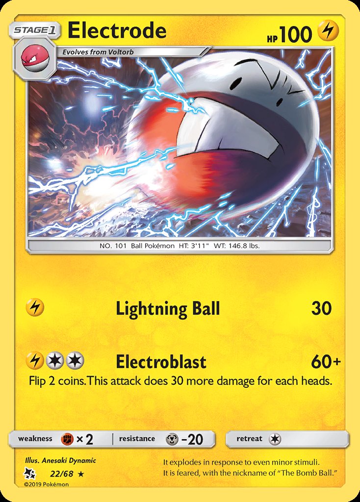 Electrode - Hidden Fates (Rare) [HIF-22] Main image