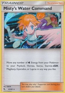 Misty's Water Command - Hidden Fates (Holo Rare) [HIF-63] Imagen principal del producto