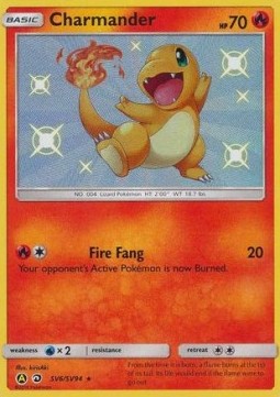 Charmander - Hidden Fates (Holo Rare) [HIF-SV6] Hover Image