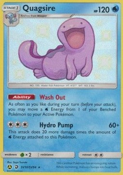 Quagsire - Hidden Fates (Secret Rare) [HIF-SV10] Hover Image