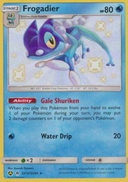 Frogadier - Hidden Fates (Holo Rare) [HIF-SV12] Hover Image