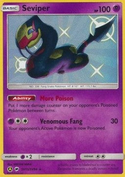 Seviper - Hidden Fates (Secret Rare) [HIF-SV15] Hover Image