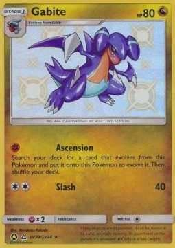 Gabite - Hidden Fates (Holo Rare) [HIF-SV39] Hover Image