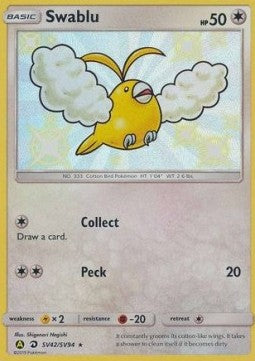 Swablu - Hidden Fates (Secret Rare) [HIF-SV42] Imagen principal del producto