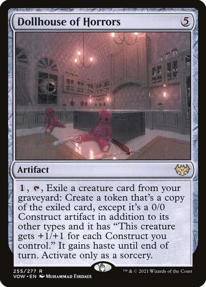 Dollhouse of Horrors - Innistrad: Crimson Vow (Rare) [VOW-255] Main image