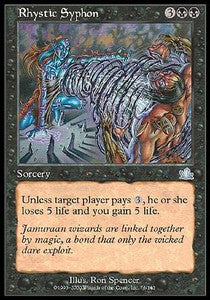 Rhystic Syphon - Prophecy (Uncommon) [PCY-76] Hauptbild