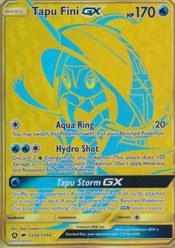 Tapu Fini GX - Hidden Fates (Secret Rare) [HIF-SV92] Imagen principal del producto