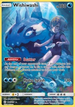 Wishiwashi - Cosmic Eclipse (Secret Rare) [CEC-240] Main image