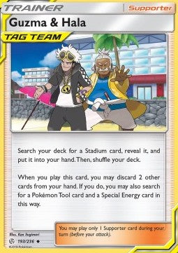 Guzma & Hala - Cosmic Eclipse (Uncommon) [CEC-193] Hover Image