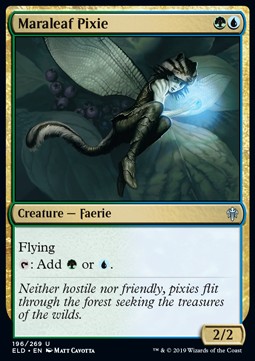 Maraleaf Pixie - Throne of Eldraine (Uncommon) [ELD-196] Hover Image