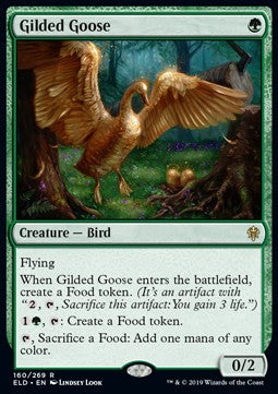 Gilded Goose - Throne of Eldraine (Rare) [ELD-160] Main image