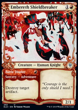 Embereth Shieldbreaker // Battle Display - Throne of Eldraine: Extras (Uncommon) [XELD-292] Hover Image