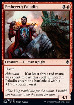 Embereth Paladin - Throne of Eldraine (Common) [ELD-121] Hover Image