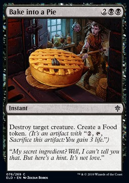 Bake into a Pie - Throne of Eldraine (Common) [ELD-76] Hauptbild