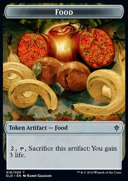 Food Token (V.2) - Throne of Eldraine: Extras (Token) [XELD-T16] Imagen principal del producto