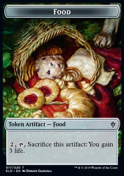 Food Token (V.3) - Throne of Eldraine: Extras (Token) [XELD-T17] Imagen principal del producto