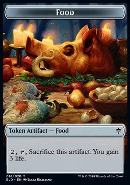 Food Token (V.4) - Throne of Eldraine: Extras (Token) [XELD-T18] Imagen principal del producto