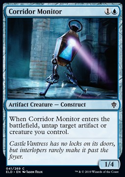 Corridor Monitor - Throne of Eldraine (Common) [ELD-41] Hover Image