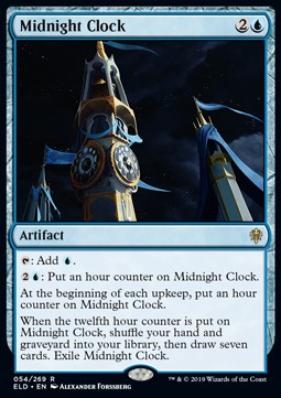 Midnight Clock - Throne of Eldraine (Rare) [ELD-54] Hover Image