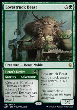 Lovestruck Beast // Heart's Desire - Throne of Eldraine (Rare) [ELD-165] Hauptbild