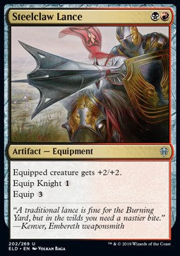 Steelclaw Lance - Throne of Eldraine (Uncommon) [ELD-202] Hover Image