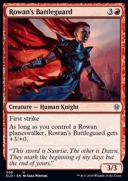 Rowan's Battleguard - Throne of Eldraine: Extras (Uncommon) [XELD-306]