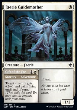 Faerie Guidemother // Gift of the Fae - Throne of Eldraine (Common) [ELD-11] Hover Image