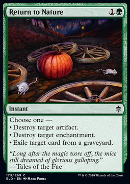 Return to Nature - Throne of Eldraine (Common) [ELD-173]