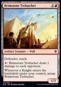Brimstone Trebuchet - Throne of Eldraine (Common) [ELD-116] Hauptbild