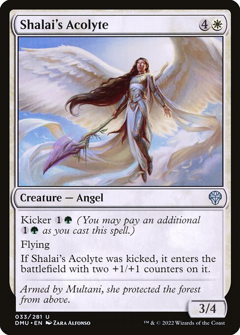 Shalai's Acolyte – Dominaria United (DMU-33) Magic: The Gathering card