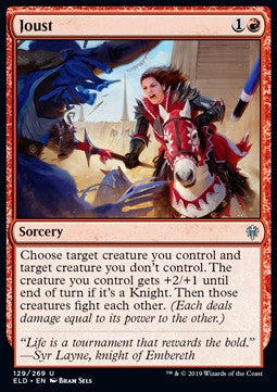 Joust - Throne of Eldraine (Uncommon) [ELD-129] Hauptbild
