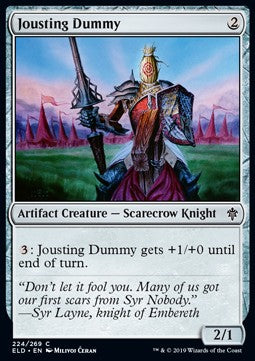Jousting Dummy - Throne of Eldraine (Common) [ELD-224] Hover Image
