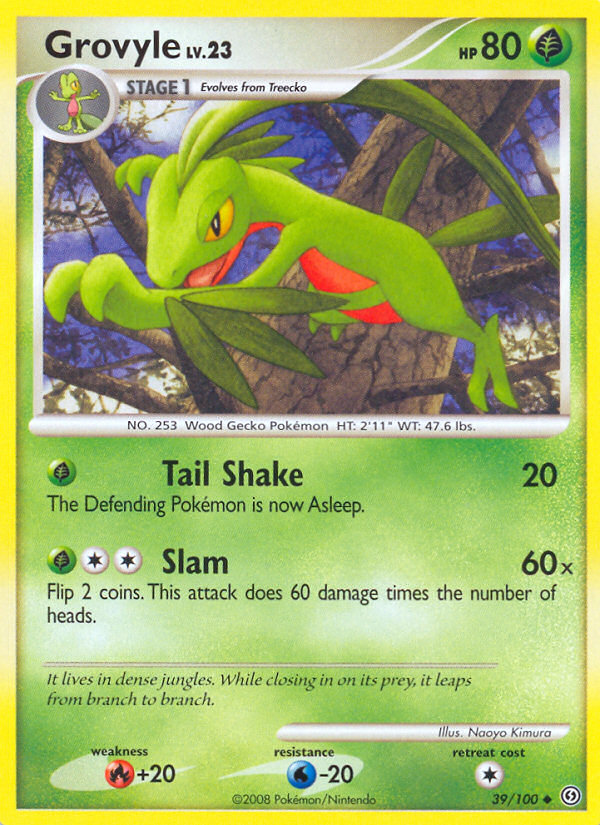 Grovyle Lv.23 – Stormfront 39 – Pokémon TCG single card