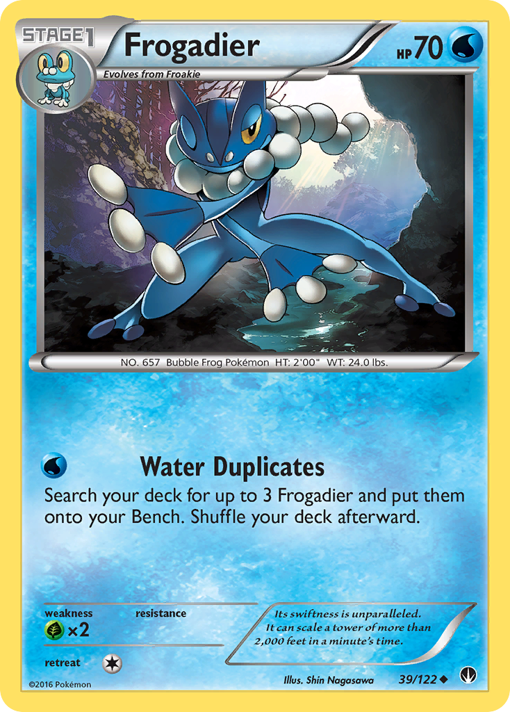 Frogadier – BREAKpoint 39 – Pokémon TCG single card Hoofdafbeelding