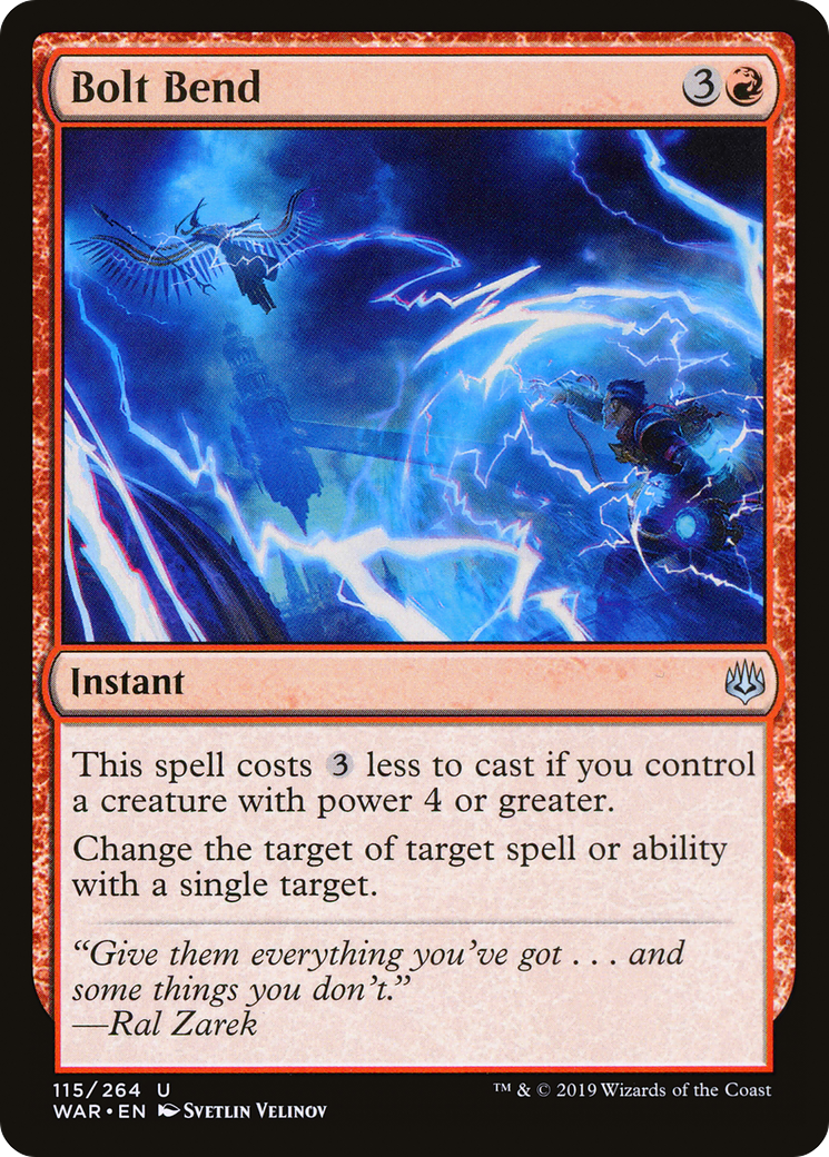 Bolt Bend – War of the Spark 115 – Magic: The Gathering single card Immagine principale del prodotto