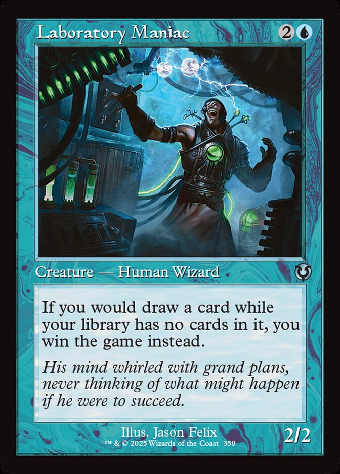 Magic-kaart Laboratory Maniac XINR-359 uit Innistrad Remastered: Extras (Uncommon)