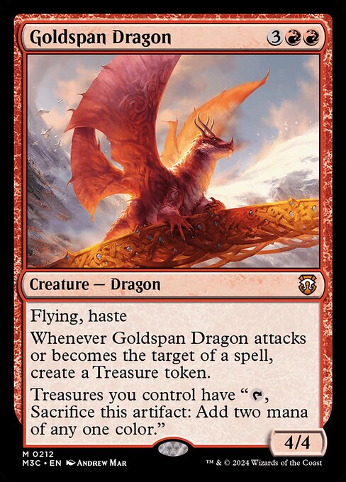 Goldspan Dragon – Modern Horizons 3 Commander (M3C-212) Magic: The Gathering card | LC-REM-20260804-15339570495820-39fc364b-f867-4965-98f8-6a7328fea2bc